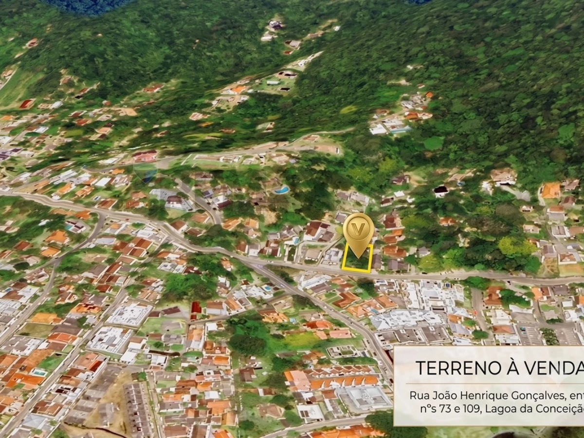 Terreno de 639 m² à Venda — Lagoa da Conceição, Florianópolis
