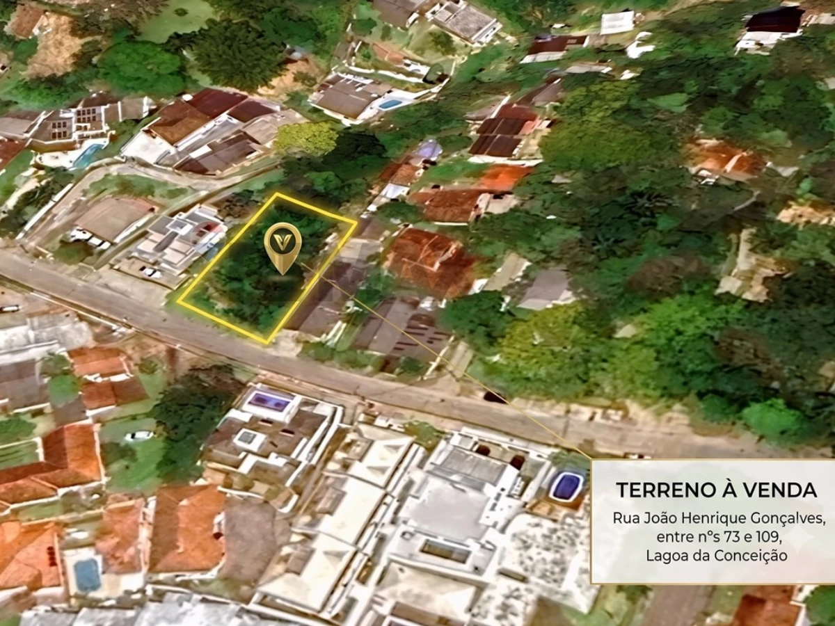 Terreno de 639 m² à Venda — Lagoa da Conceição, Florianópolis
