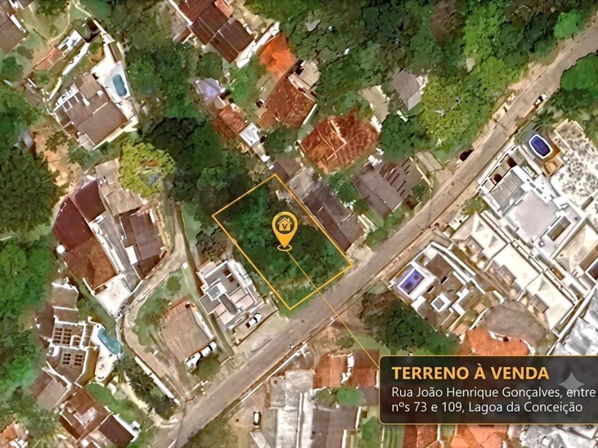 Terreno de 639 m² à Venda — Lagoa da Conceição, Florianópolis